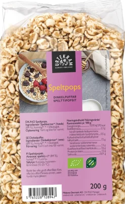 URTEKRAM SPELTTIPOPS LUOMU 200 G