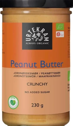 URTEKRAM CRUNCHY MAAPÄHKINÄVOI LUOMU 230 G