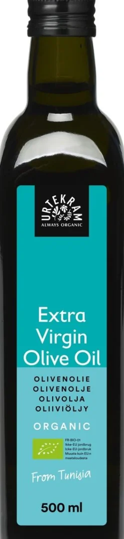 URTEKRAM EKSTRA NEITSYT OLIIVIÖLJY ESTATE LUOMU 500 ML