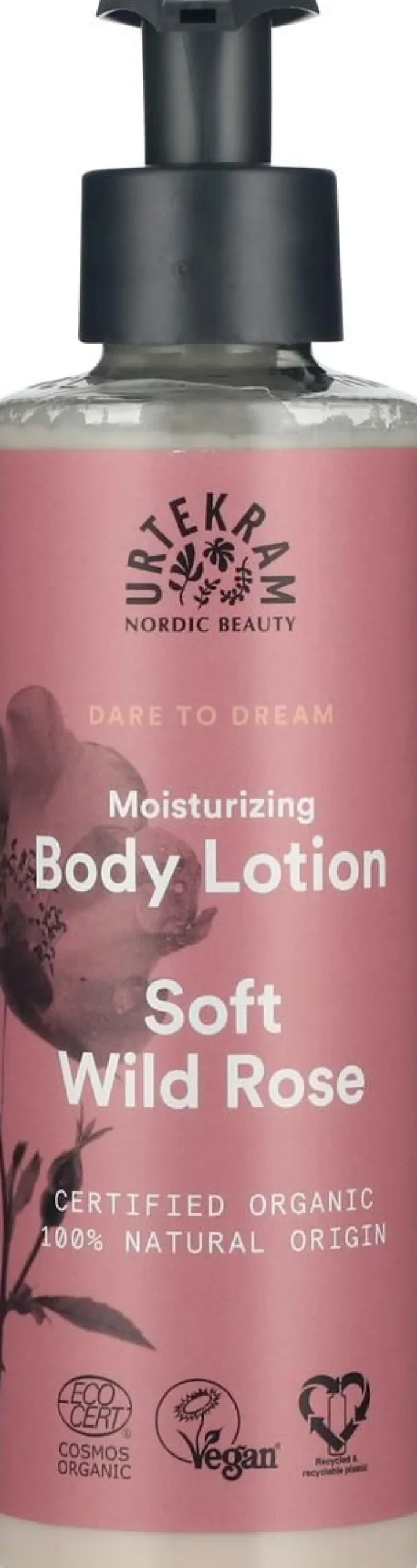 URTEKRAM LUOMU SOFT WILD ROSE VARTALOVOIDE 245 ML