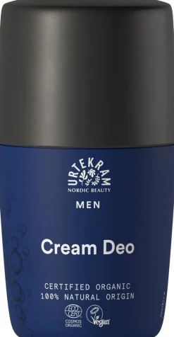 URTEKRAM MEN CREAM DEO LUOMU  50 ML