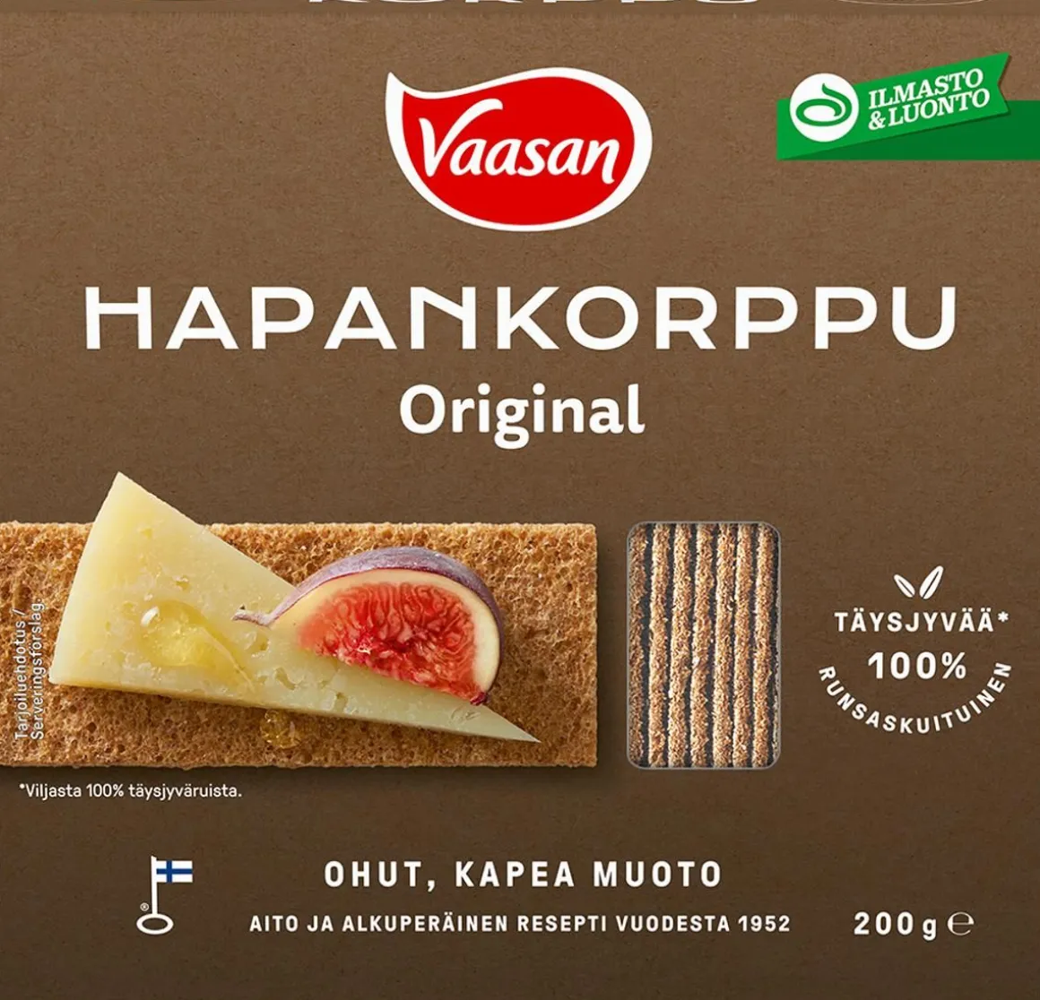 VAASAN HAPANKORPPU ORIGINAL 200 G