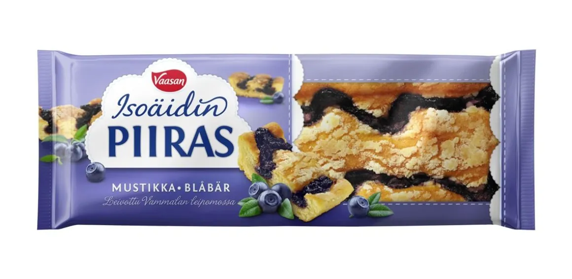 VAASAN ISOÄIDIN MUSTIKKAPIIRAS 300 G