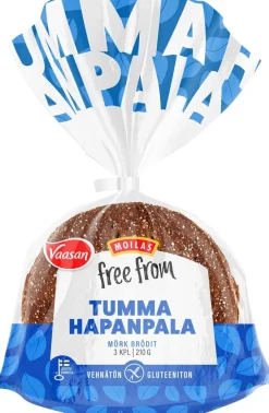 VAASAN MOILAS FREE FROM TUMMA HAPANPALA 3KPL 210 G