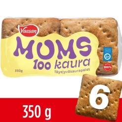VAASAN MUMS 100 KAURA 6KPL  350 G