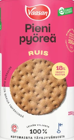 VAASAN PIENI PYÖREÄ RUIS 250 G