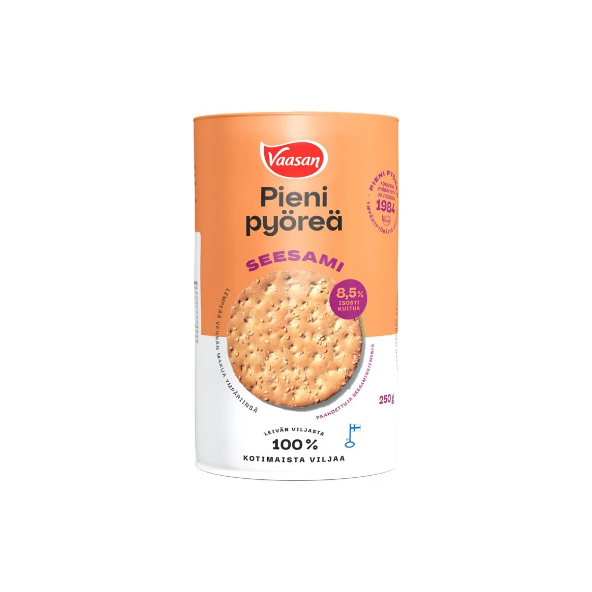 VAASAN PIENI PYÖREÄ SEESAM 250 G