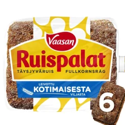 VAASAN RUISPALAT 6KPL 330 G