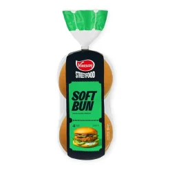 VAASAN STREET FOOD SOFT BUN PERUNABURGERI 4KPL 280 G