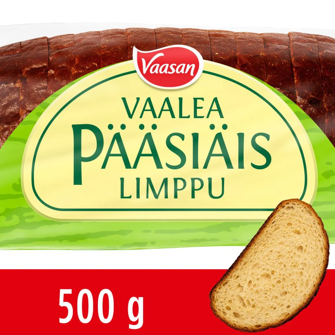VAASAN VAALEA PÄÄSIÄISLIMPPU 500 G
