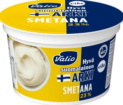 VALIO ARKI SMETANA 23% LAKTON 180 G