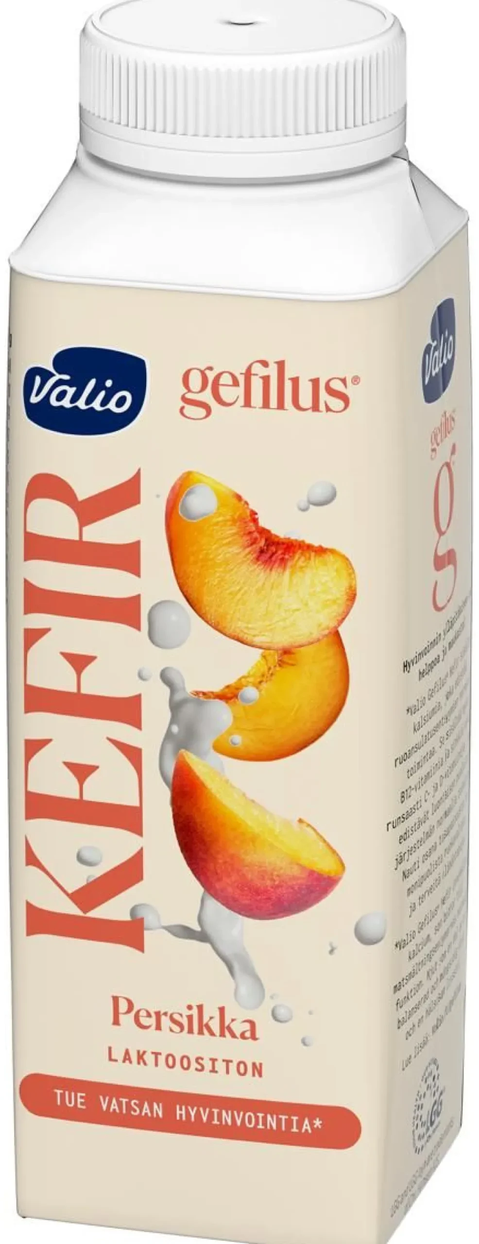 VALIO GEFILUS KEFIR PERSIKKA LAKTON 250 ML