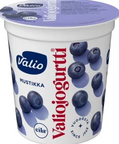 VALIO JOGURTTI MUSTIKKA LAKTON 200 G