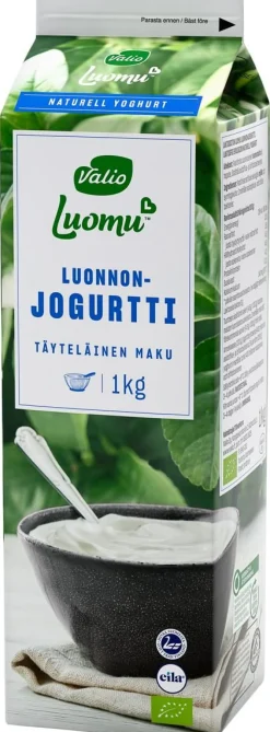 VALIO LUOMU LUONNONJOGURTTI LAKTON 1KG