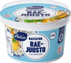 VALIO RASVATON RAEJUUSTO LAKTON 200 G