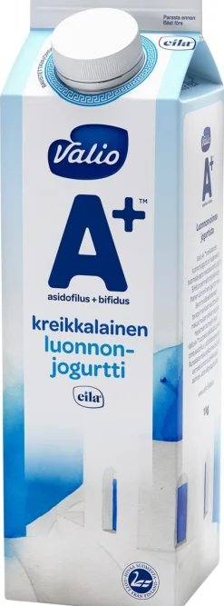 VALIO A+ KREIKKALAINEN LUONNONJOGURTTI LAKTON 1KG