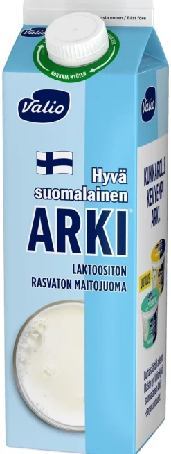 VALIO ARKI EILA RASVATON MAITOJUOMA LAKTON 1L