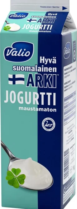 VALIO ARKI JOGURTTI MAUSTAMATON 1KG