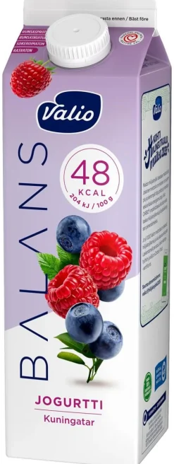 VALIO BALANS JOGURTTI KUNINGATAR RASVATON LAKTON 1KG