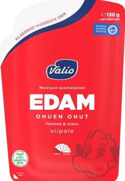 VALIO EDAM OHUEN OHUT VIIPALE 130 G