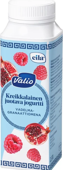 VALIO EILA KREIKKALAINEN JUOTAVA JOGURTTI VAD-GRAN.OMENA LAKTON 250