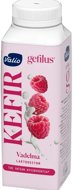 VALIO GEFILUS KEFIR VADELMA LAKTON 250 ML