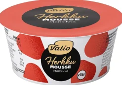 VALIO HERKKU MOUSSE MANSIKKA LAKTON 100 G
