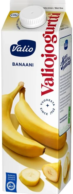VALIO JOGURTTI BANAANI LAKTON 1KG