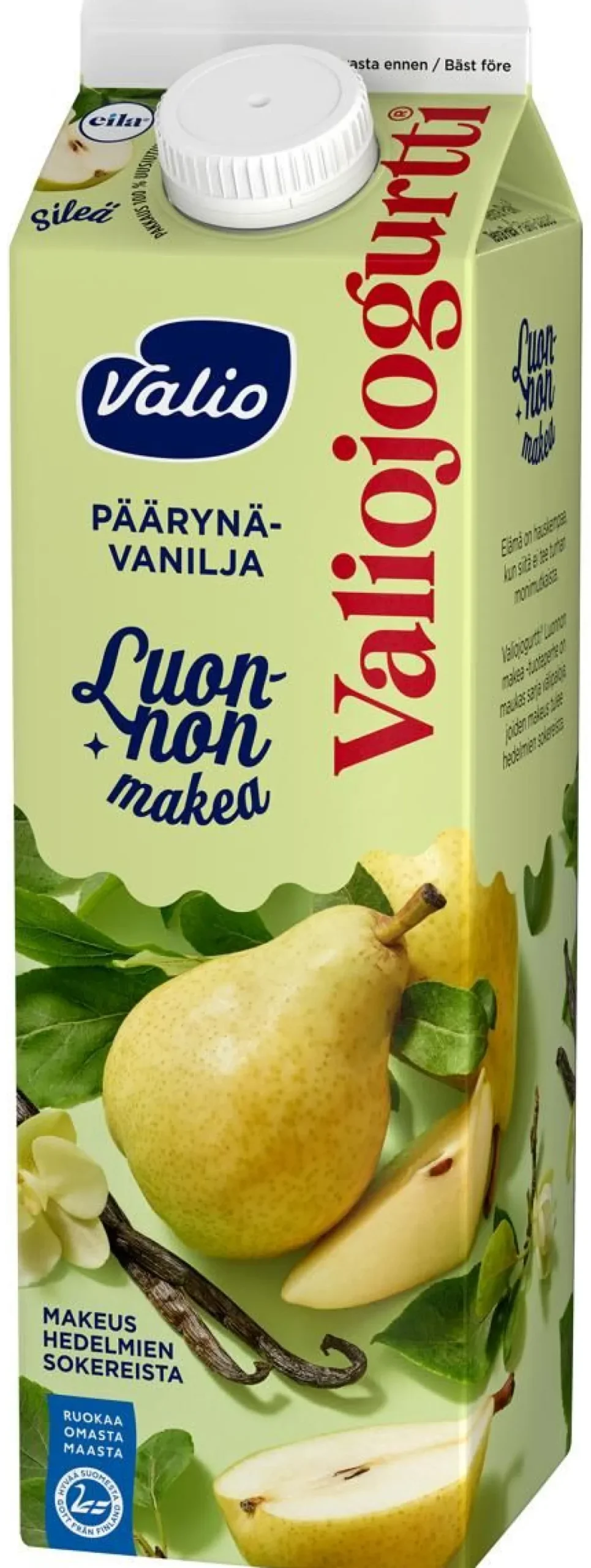 VALIO JOGURTTI LUONNON MAKEA PÄÄRYNÄ-VANILJA LAKTON 1KG