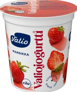 VALIO JOGURTTI MANSIKKA LAKTON 200 G