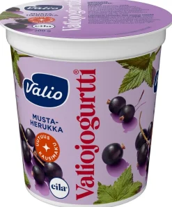 VALIO JOGURTTI MUSTAHERUKKA KAUSIMAKU LAKTON 200 G