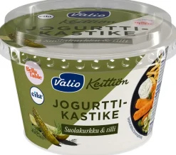 VALIO KEITTIÖN JOGURTTIKASTIKE SUOLAKURKKU-TILLI LAKTON 180 G