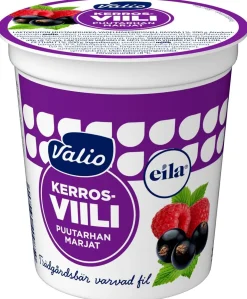 VALIO KERROSVIILI 1% PUUTARHAN MARJAT LAKTON 200 G