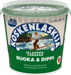 VALIO KOSKENLASKIJA RUOKA & DIPPI JALOPENO-CHEDDAR LAKTON 250 G