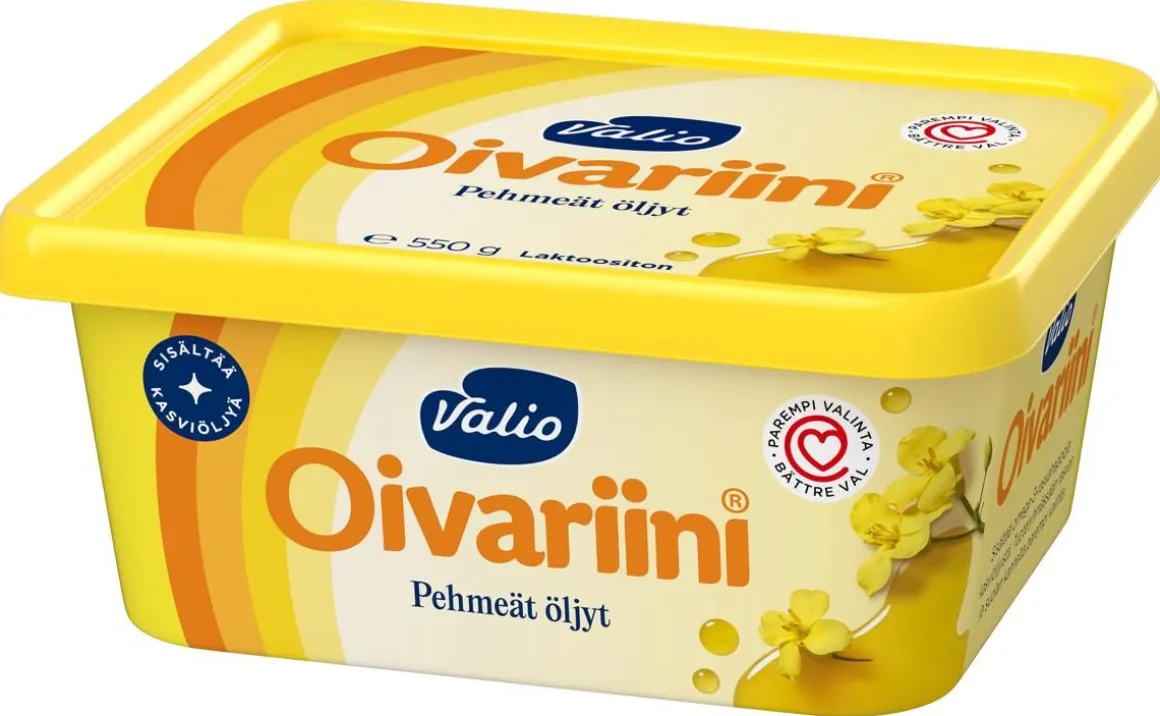 VALIO OIVARIINI PEHMEÄT ÖLJYT LAKTON 550 G