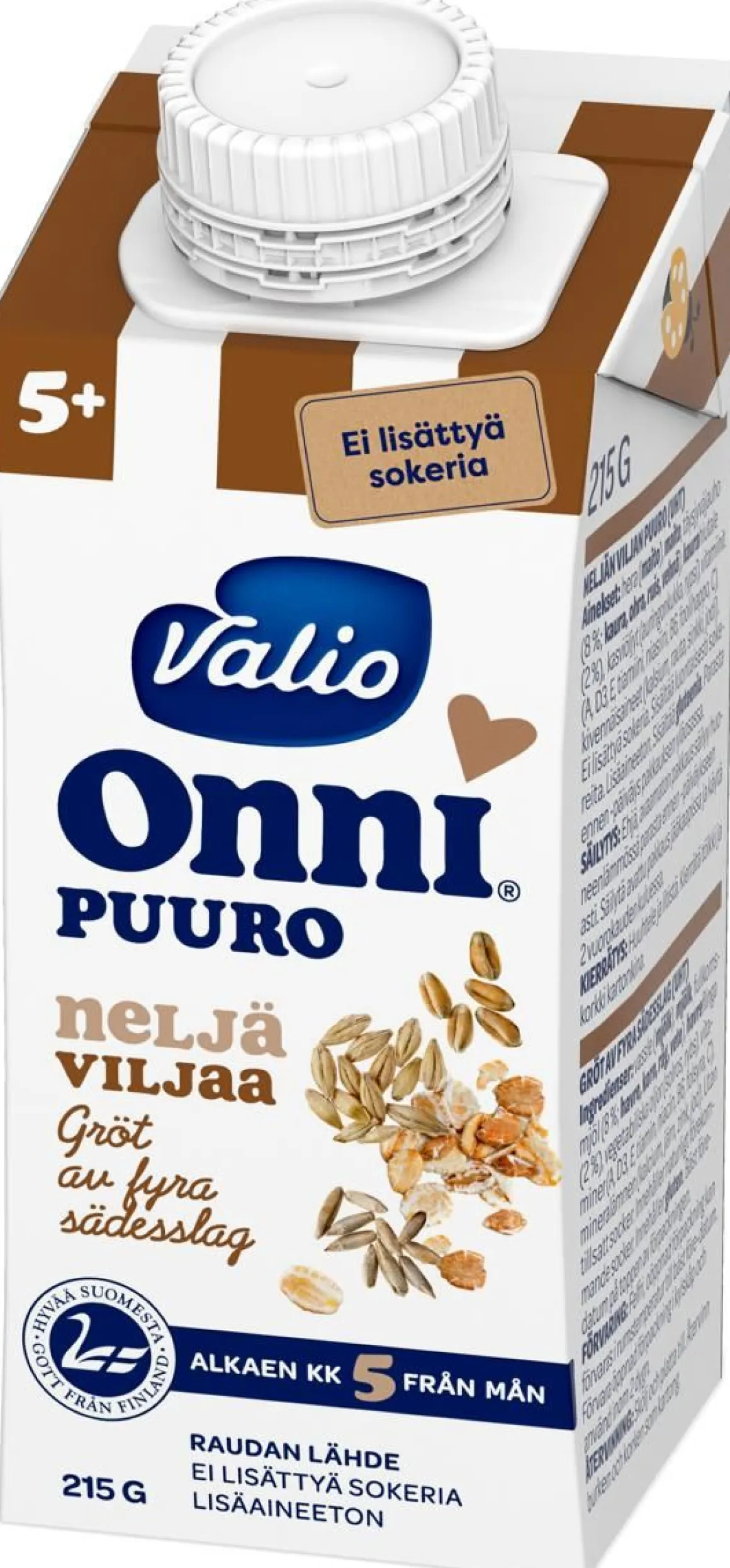 VALIO ONNI NELJÄN VILJAN PUURO UHT 215 G