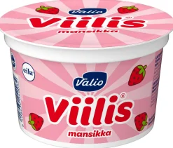 VALIO PLAY VIILIS MANSIKKA LAKTON 200 G