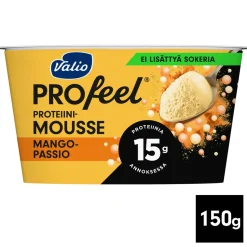 VALIO PROFEEL PROTEIINIMOUSSE MANGO-PASSIO LAKTON 150 G