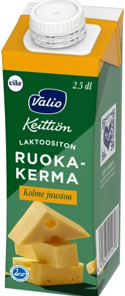 VALIO RUOKAKERMA KOLME JUUSTOA UHT LAKTON 250 ML