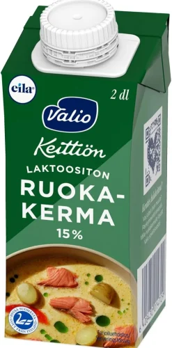 VALIO RUOKAKERMA 15% LAKTON 2DL 200 ML