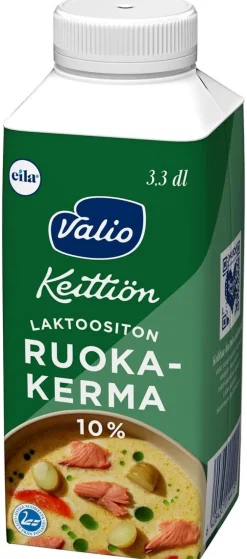 VALIO RUOKAKERMA 10% LAKTON 330 ML