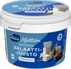 VALIO SALAATTIJUUSTO KUUTIOT LAKTON 180 G