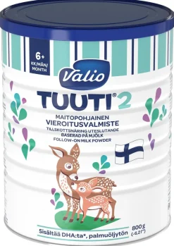 VALIO TUUTI 2 MAITOPOHJAINEN VIEROITUSVALMISTEJAUHE 800 G