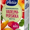 VALIO VADELMA-PERSIKKAKEITTO+KUITU SOKEROIMATON 1KG