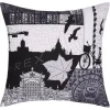 VALLILA KORISTETYYNYNPÄÄLLINEN HELSINKI 43X43CM HARMAA