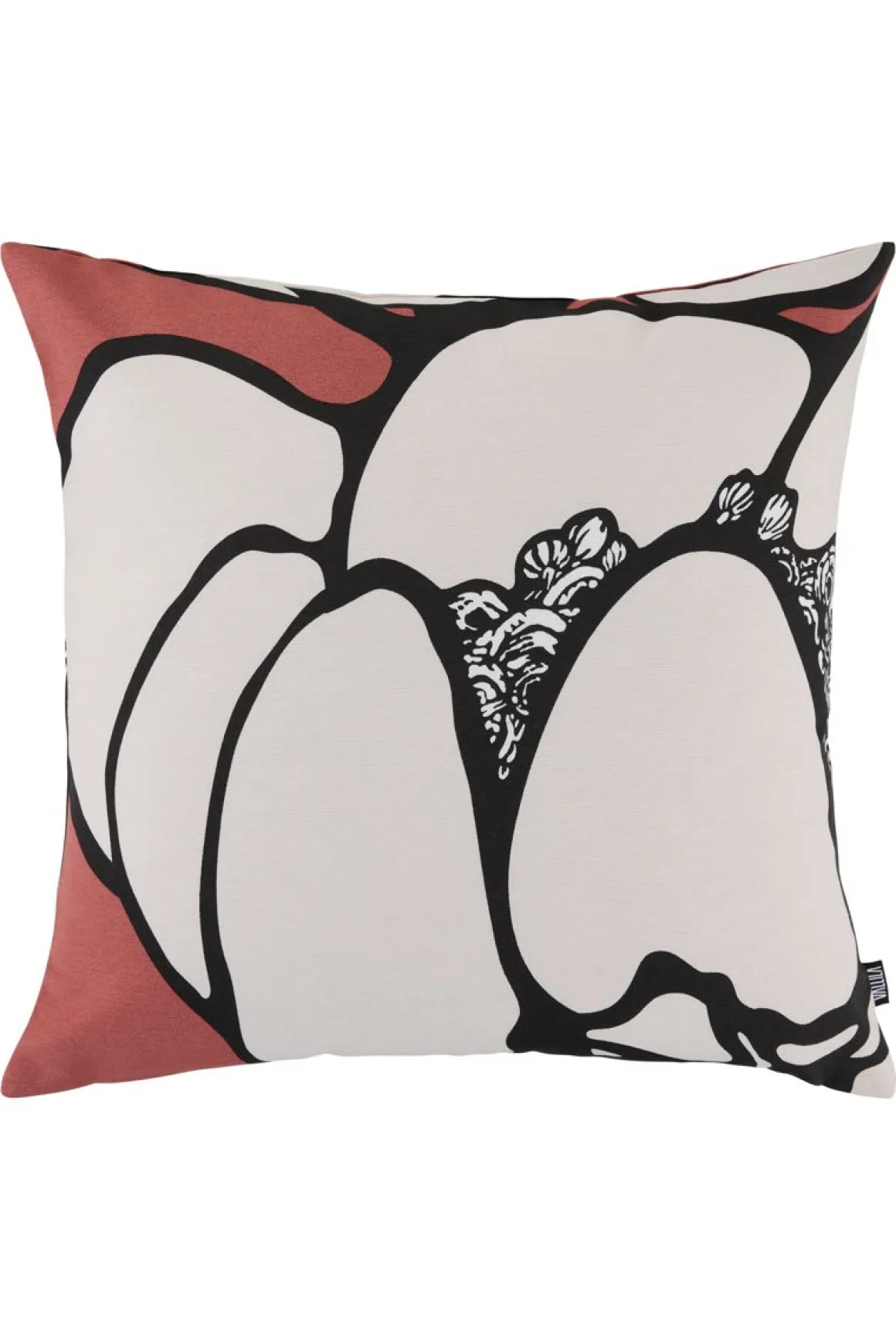VALLILA KORISTETYYNYNPÄÄLLINEN MAKEBA 43X43CM PUNA-SAVI
