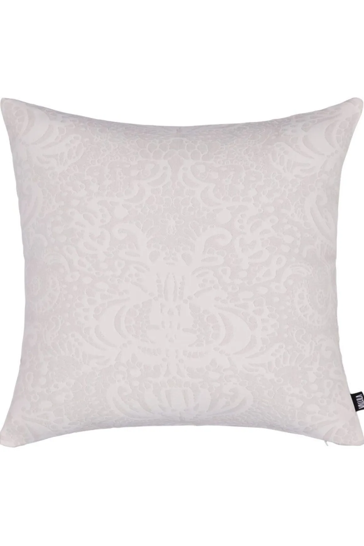 VALLILA KORISTETYYNYNPÄÄLLINEN MANDARIINI JAQUARD 43X43CM VALKO