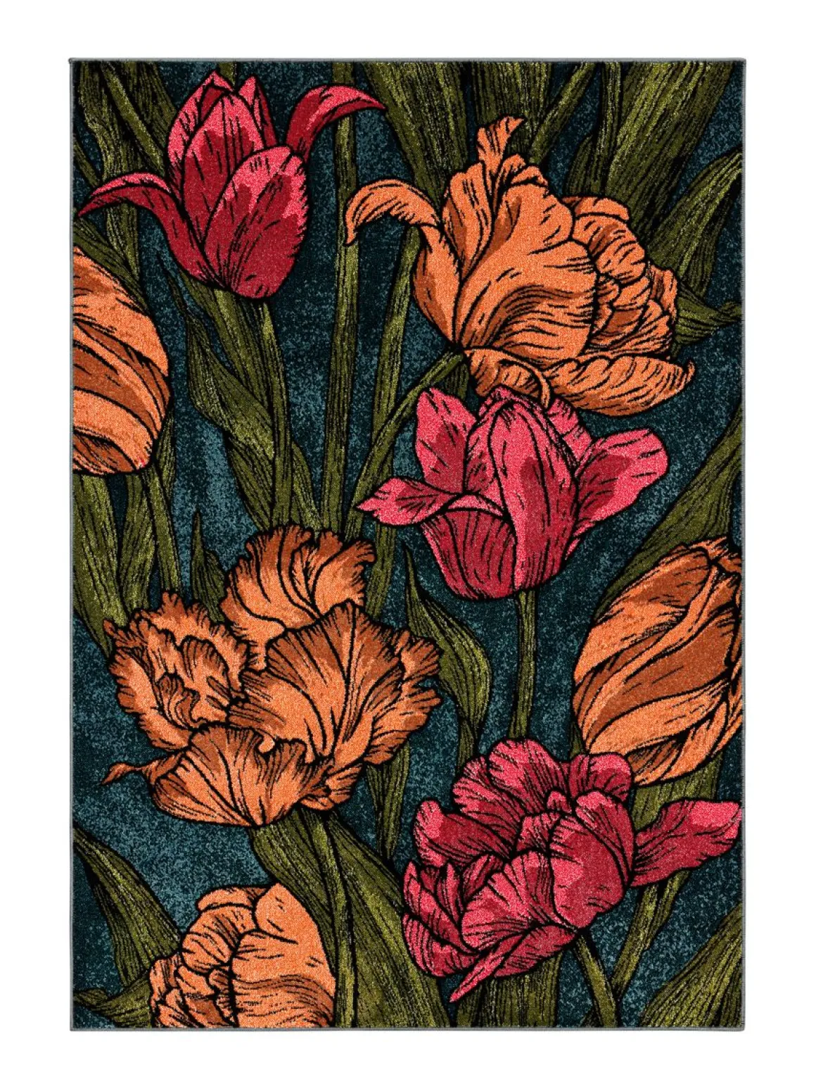 VALLILA MATTO KUKOISTUS 133X190CM MULTI