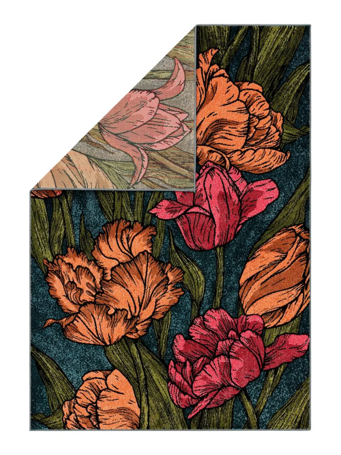 VALLILA MATTO KUKOISTUS 133X190CM MULTI