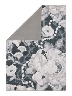 VALLILA MATTO ROMANSSI COZY 160X230CM MUSTA-VALKOINEN